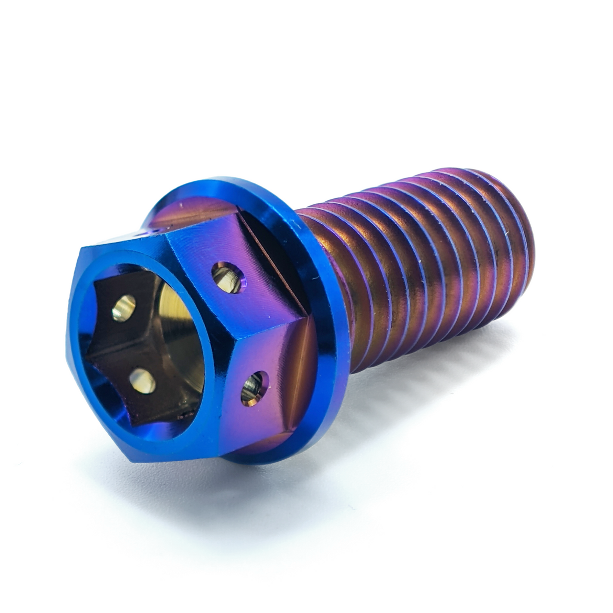 Titanium Bolt M6 Hex Head Screws for Bike MTB Bike Motorcycle Bicycle Lightweight Fasteners