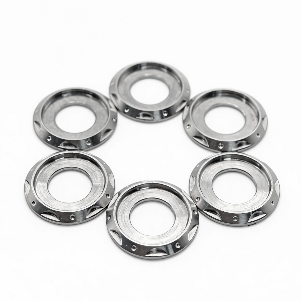 TC4 Titanium Step Washers M6 M8 M10 Lock Washer for Screws Nuts Bolts
