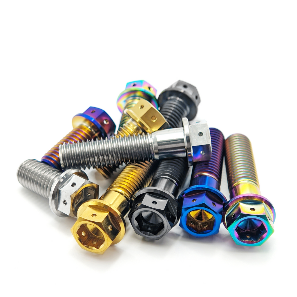 Titanium Bolt M8 Hexagon Screws for Bike MTB Bike & Bicycle Motorcycle Car Boat Accessory Parts