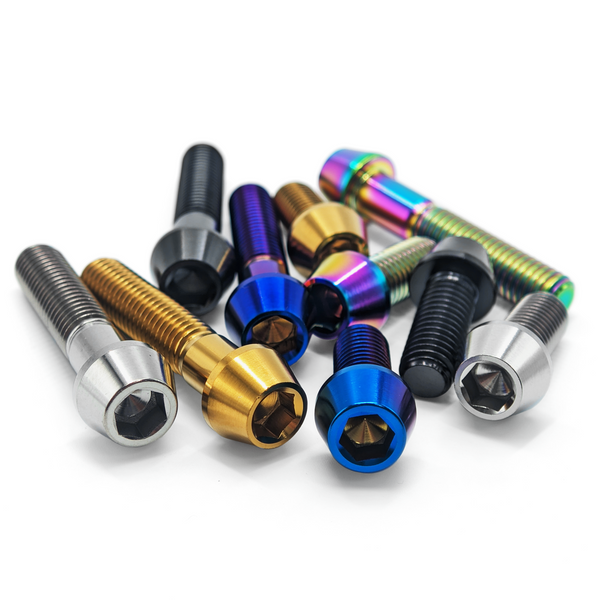 M5 M6 M8 Titanium Bolts, Hexagon Socket Screws for MTB Bike Stem / Bicycle Motorcycle Accessory Parts