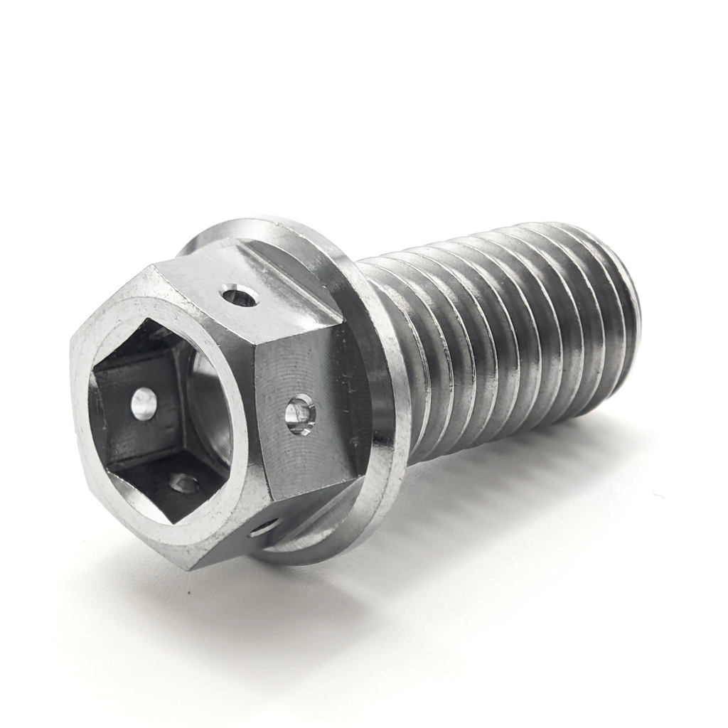 Titanium Bolt M6 Hex Head Screws for Bike MTB Bike Motorcycle Bicycle Lightweight Fasteners