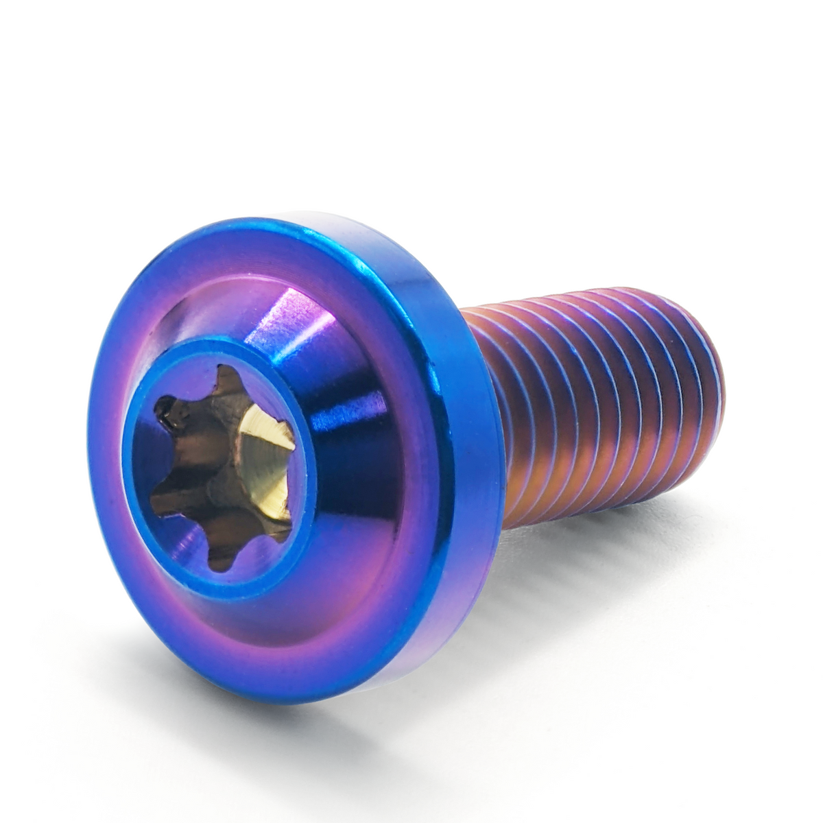 TC4 Grade-5 Titanium Bolts M6 x 10-100mm Pitch 1.0mm for Motorcycle Bike DIY Screws