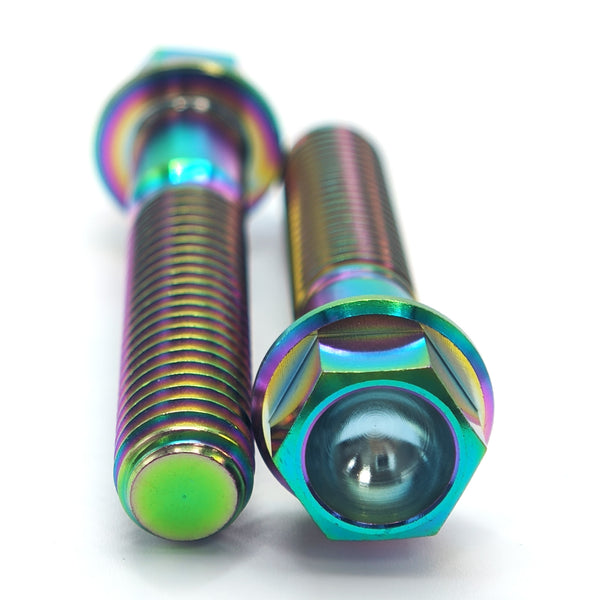 2Pcs Titanium Bolt M8x25mm Front Brake Caliper Screw for HONDA WAVE 125 CBR 150R ZOOMER-X MSX125(GROM) CLICK125 MOOVE motorcycle