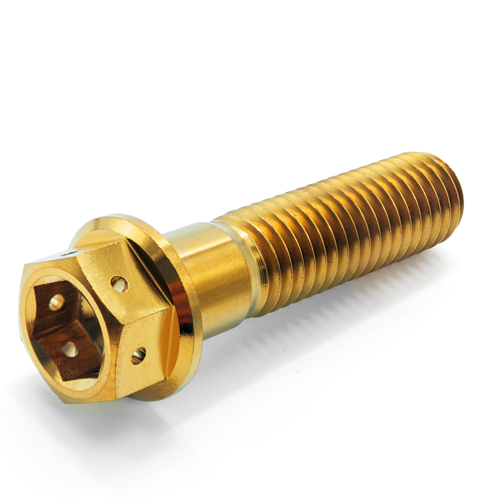 Titanium Bolt M8 Hexagon Screws for Bike MTB Bike & Bicycle Motorcycle Car Boat Accessory Parts