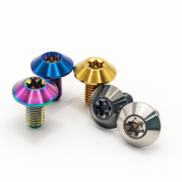 Titanium Bolts M5 M6 Lightweight Screws for Bicycle Motorcycle Bike Parts Accessories