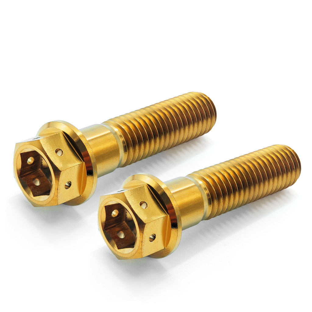 2Pcs Titanium Bolt Front Brake Caliper Mounting Screws for BMW Motorcycle C400 GT C400 X