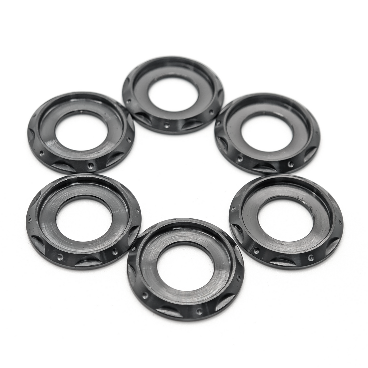 TC4 Titanium Step Washers M6 M8 M10 Lock Washer for Screws Nuts Bolts