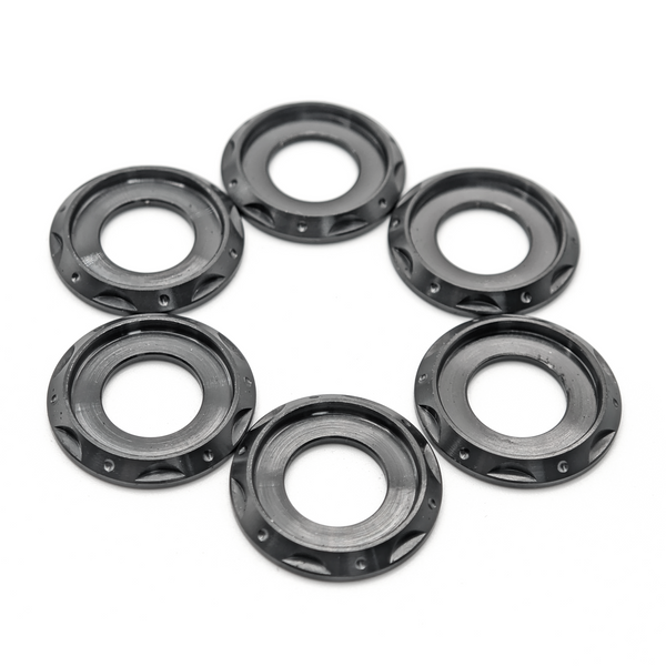 TC4 Titanium Step Washers M6 M8 M10 Lock Washer for Screws Nuts Bolts