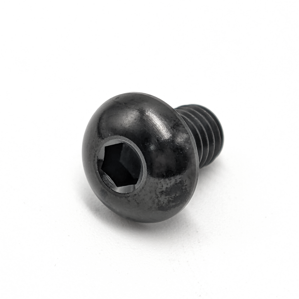 TC4 Titanium Bolts Bicycle Water Bottle Cage M5x8 10 12mm Button Head Allen Key Bolt Disc Brake Cycle Rotor Screws
