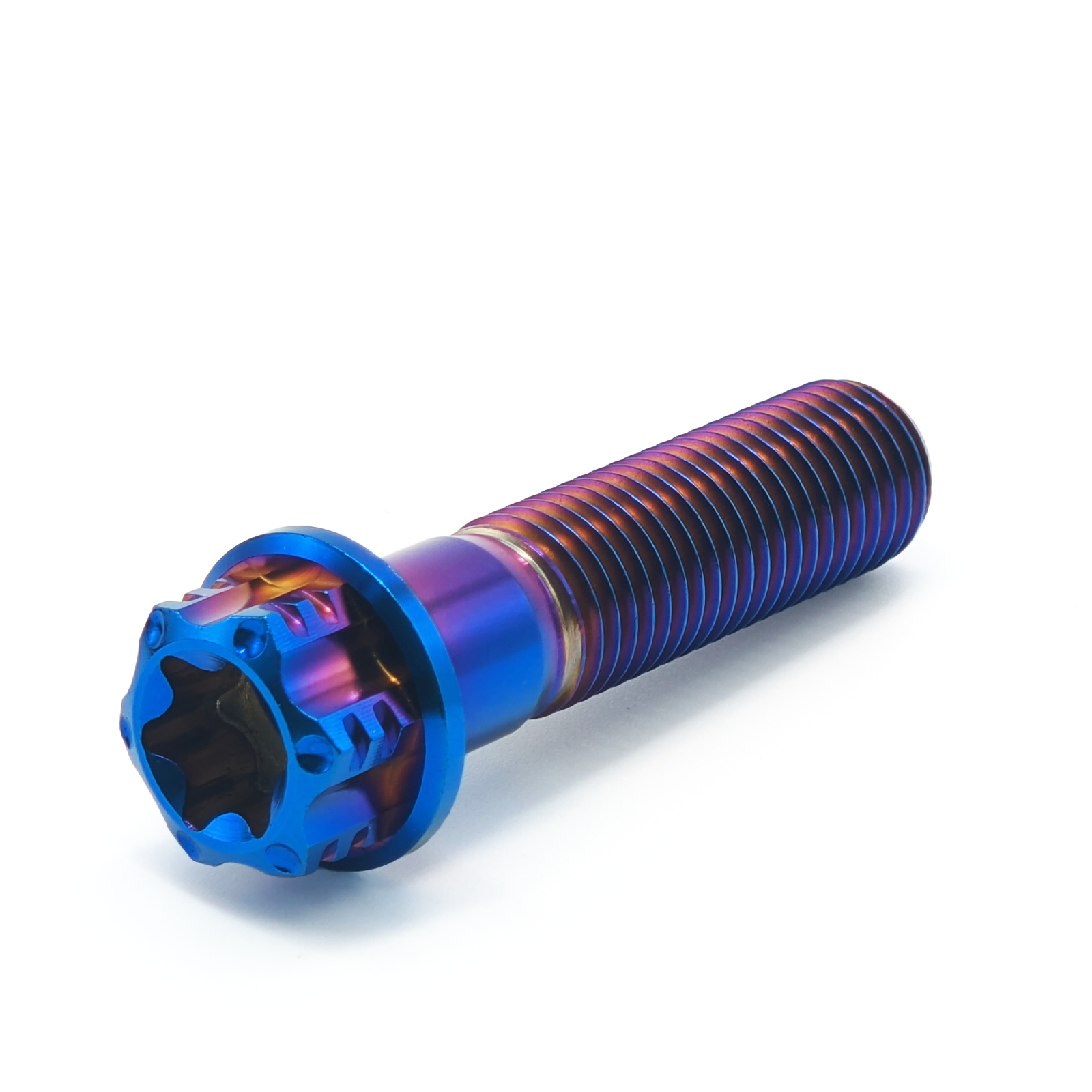 M5 M6 M8 x 15 20 25 30 35 40 45 50 55mm Flanged Hex Head Bolts, TC4/Gr5 Titanium Alloy Screws Strenth 10.9 Secondary image
