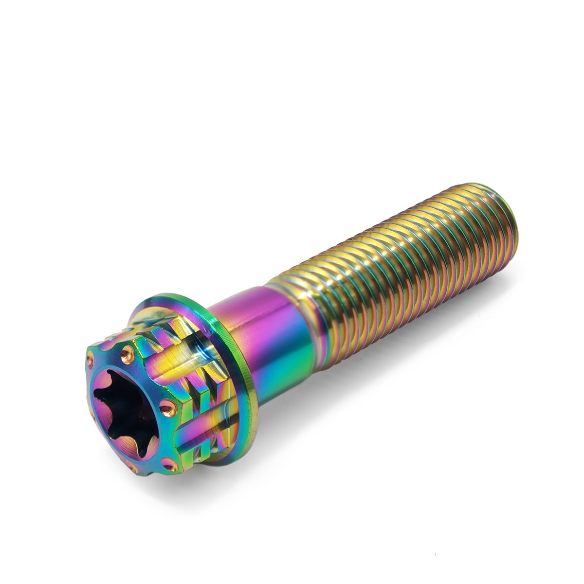 M5 M6 M8 x 15 20 25 30 35 40 45 50 55mm Flanged Hex Head Bolts, TC4/Gr5 Titanium Alloy Screws Strenth 10.9