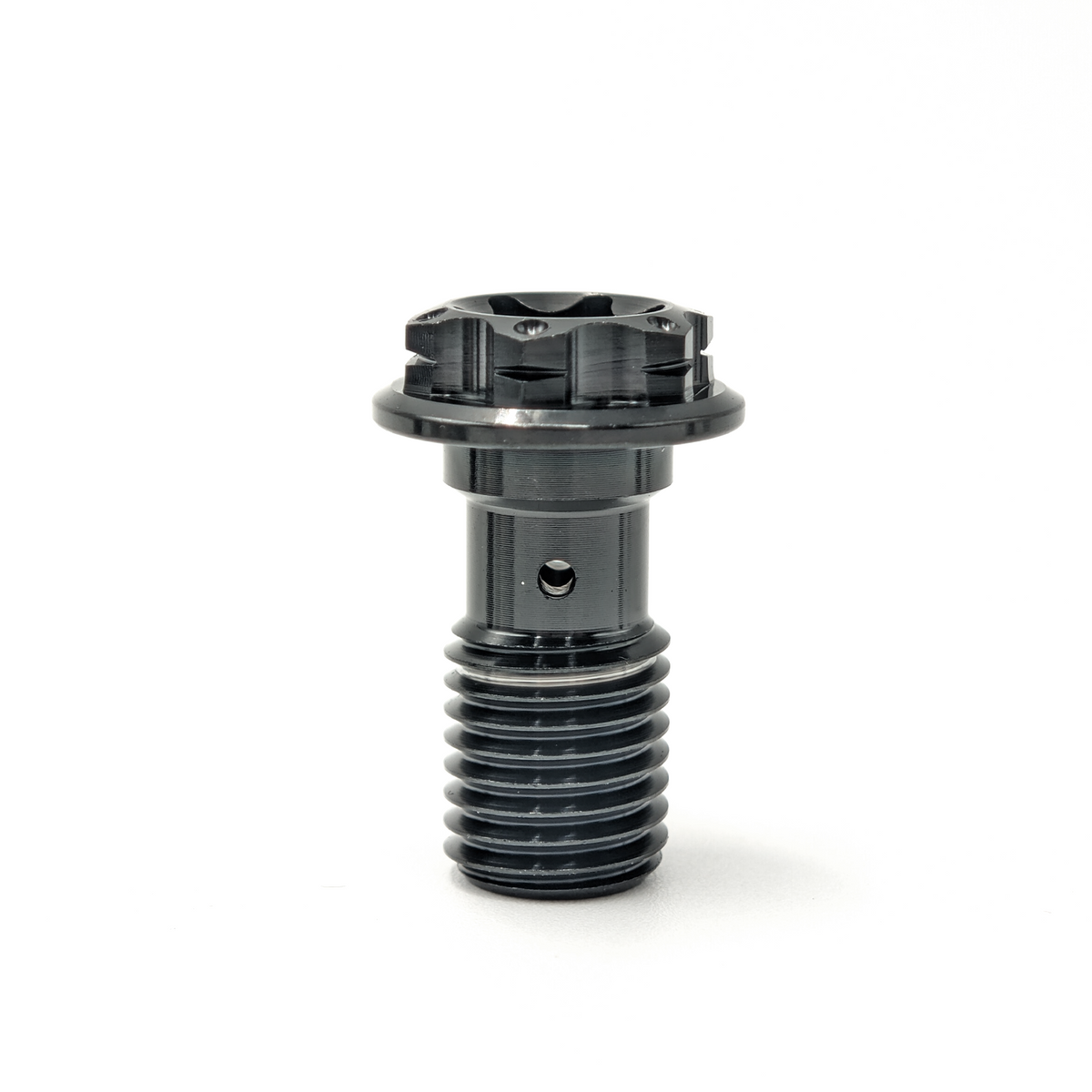 M10 Metric Banjo Bolt for Brake Line Adapter Fitting for Master Cylinder Caliper Clutch System TC4 Grade 5 Titanium Screws