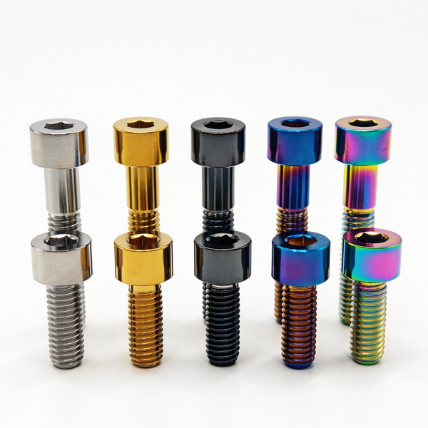 M8 x 20 30 40 50 60mm Titanium Bolt Fastener Hex Socket Screws for Honda Motorcycle Bicycle Scooter