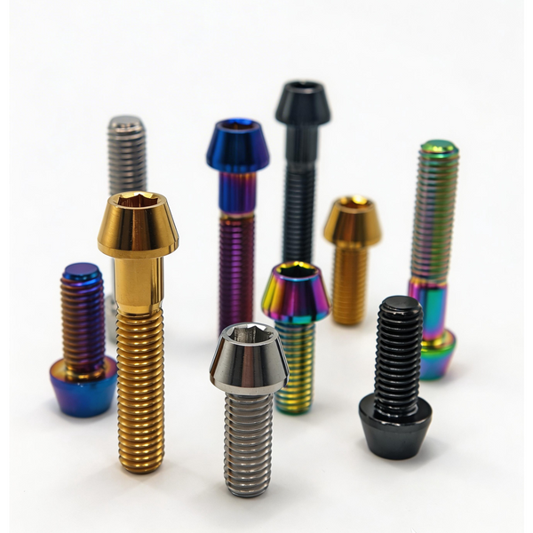 Titanium Bolt M4 x 8 15 20 25mm Screw for MTB Road Bicycle Seatpost Headset Brake - Bike Hardware Accessory