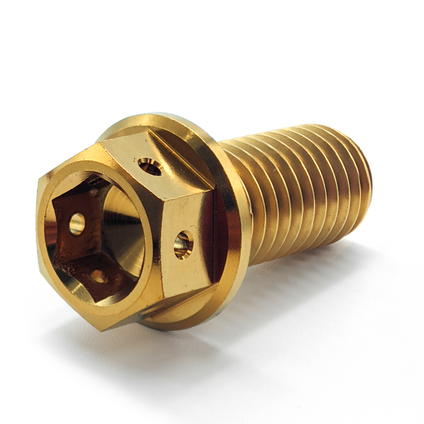 Titanium Bolt M6 Hex Head Screws for Bike MTB Bike Motorcycle Bicycle Lightweight Fasteners