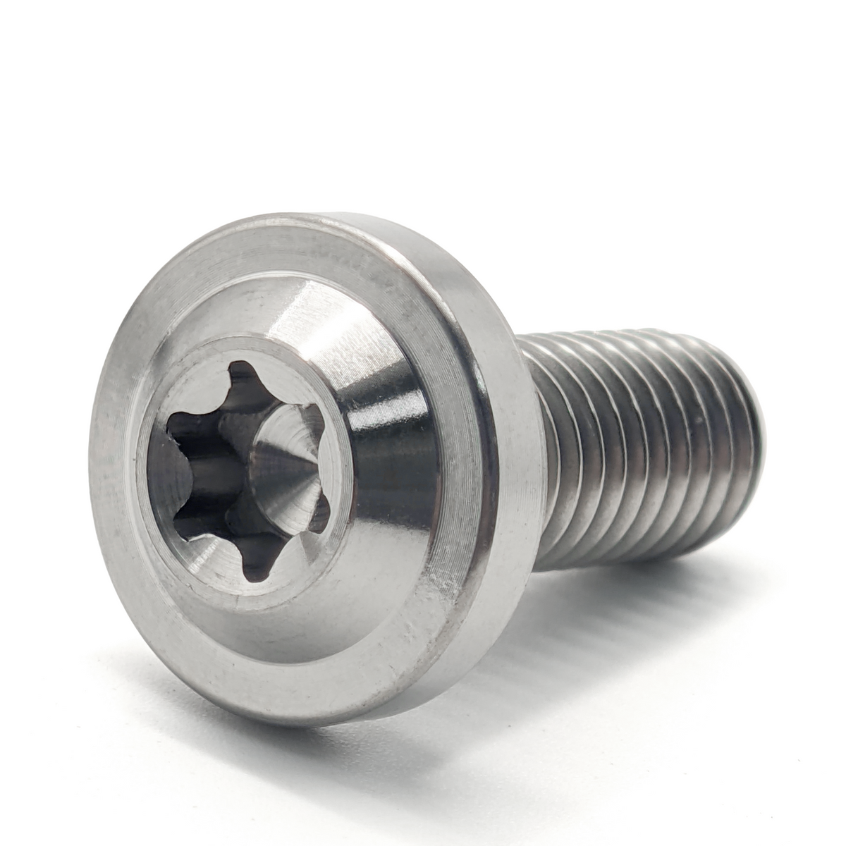 TC4 Grade-5 Titanium Bolts M6 x 10-100mm Pitch 1.0mm for Motorcycle Bike DIY Screws