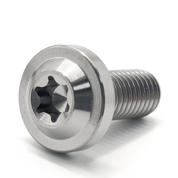 TC4 Grade-5 Titanium Bolts M6 x 10-100mm Pitch 1.0mm for Motorcycle Bike DIY Screws