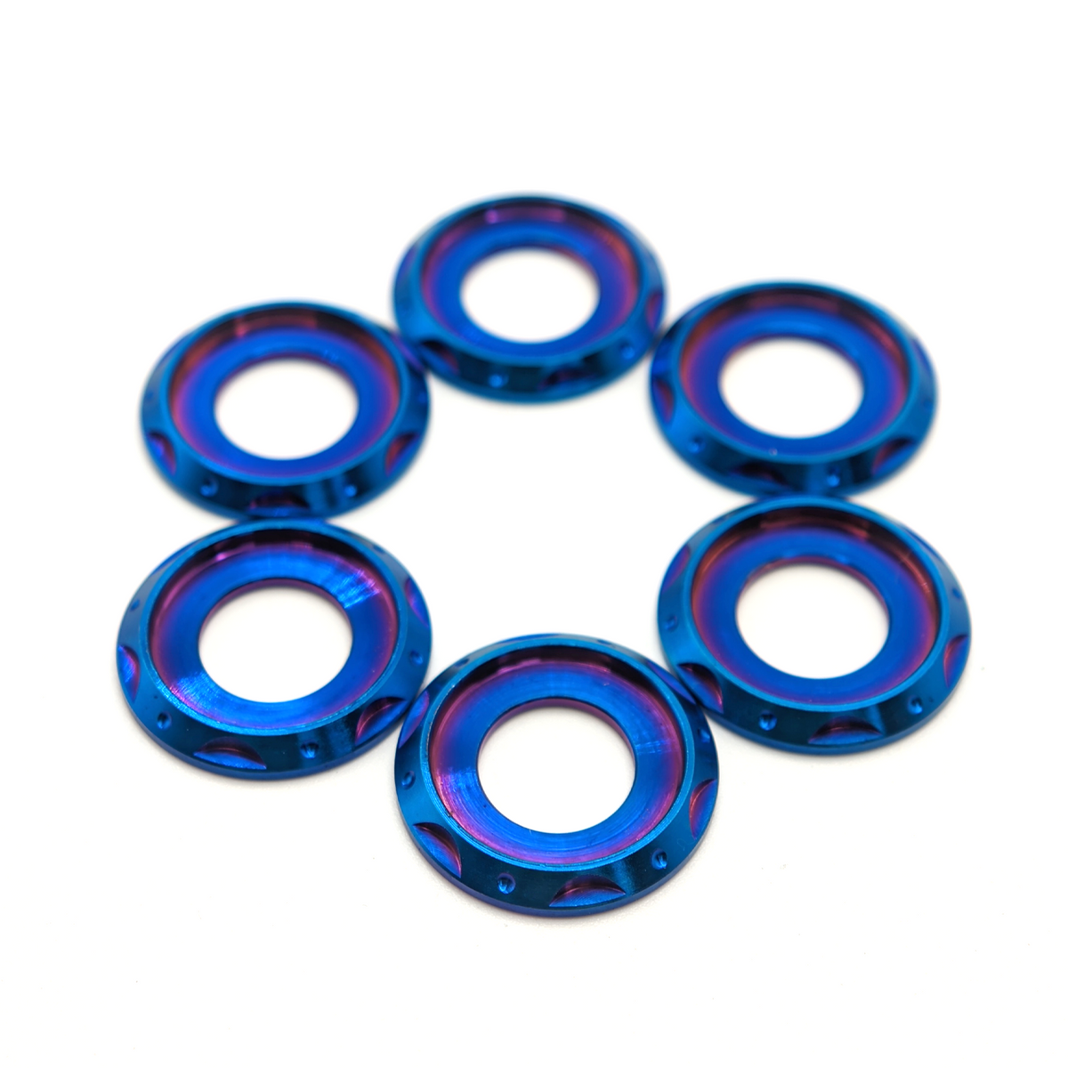TC4 Titanium Step Washers M6 M8 M10 Lock Washer for Screws Nuts Bolts