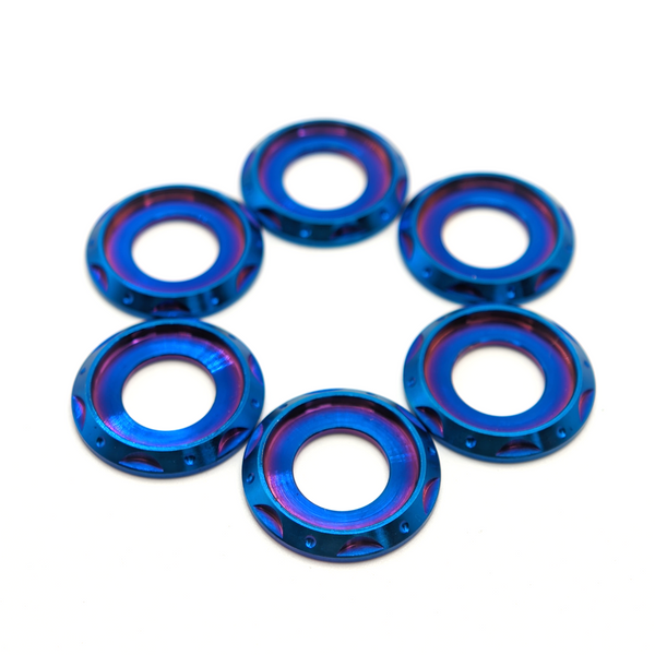 TC4 Titanium Step Washers M6 M8 M10 Lock Washer for Screws Nuts Bolts