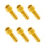 6 Pieces Titanium Bolts Hexagon Socket M5x16 18mm Tapered Head Screw for MTB Bike Bicycle Stem Parts