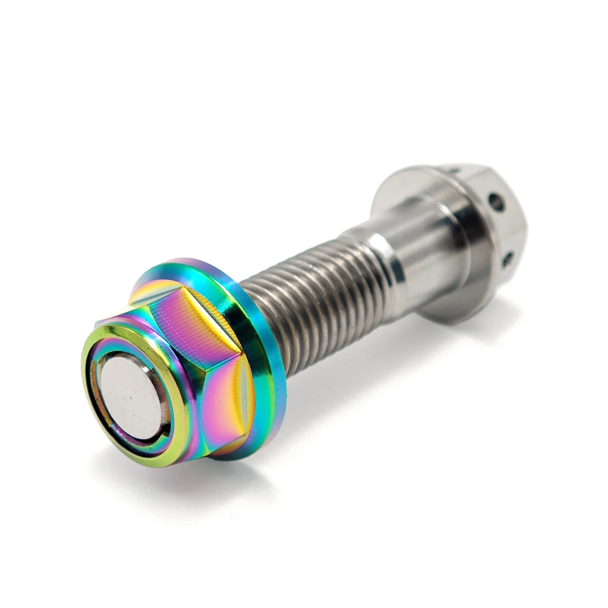 Hex Flange Lock Nuts M5 M6 M8 M10 M12, TC4/Grade 5 Titanium Alloy for Bolt