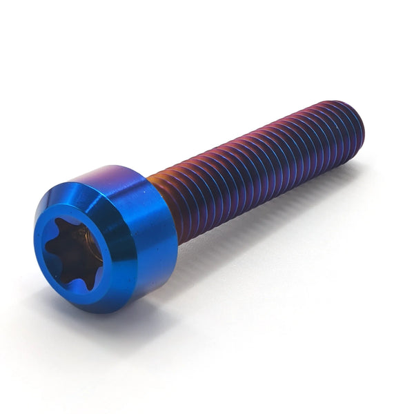 M5 M6 M8 Titanium Bolts, Length 10-50mm Hexagon Socket Torx Drive Screws for MTB Bike Stem / Bicycle Motorcycle