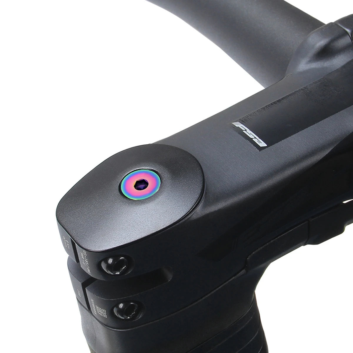 Bike Stem Countersunk Screw M6 x 25 30 35 40mm Titanium Alloy Flat Head Headset Cap Bolt Bike Headset Stem Top Cap Fixing Bolts Main image