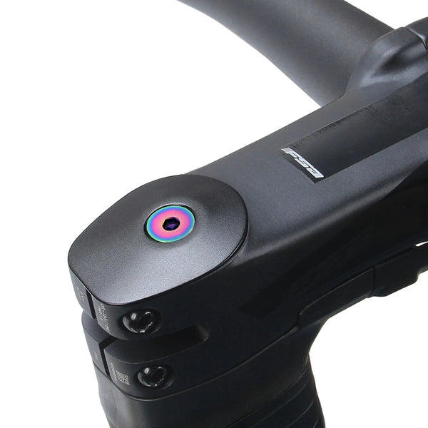 Bike Stem Countersunk Screw M6 x 25 30 35 40mm Titanium Alloy Flat Head Headset Cap Bolt Bike Headset Stem Top Cap Fixing Bolts