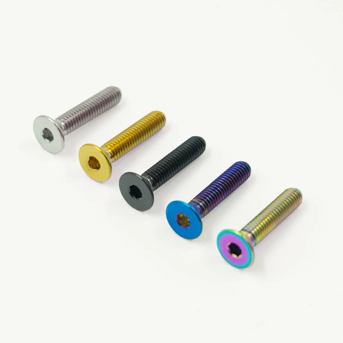 Titanium Bolt M4 M5 M6 Countersunk Screws for Bike Car Scooter Skateboard - Hardware Accessory