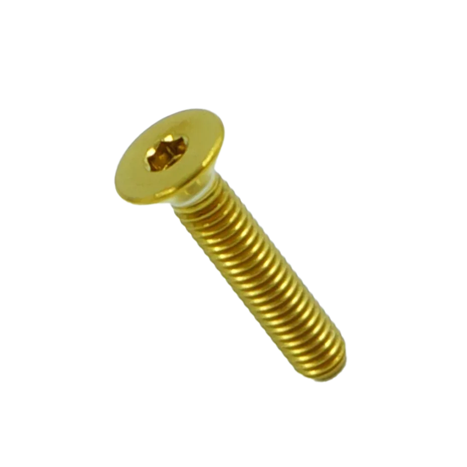 Titanium Bolt M4 M5 M6 Countersunk Screws for Bike Car Scooter Skateboard - Hardware Accessory