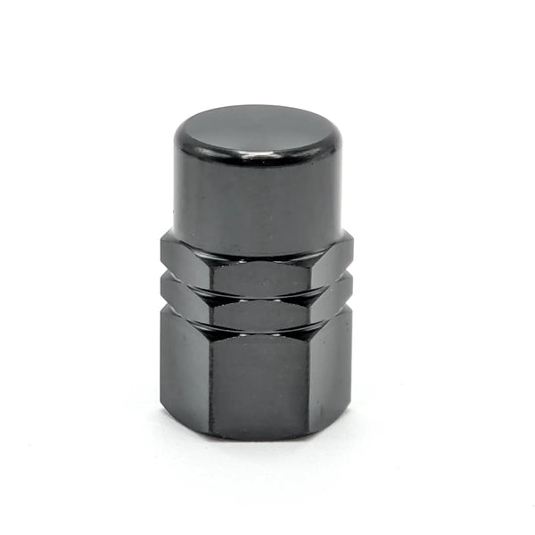 Grade 5 Titanium Car Tire Valve Caps Stem Cover Wheel Rim Nuts Hexagon Screw-On Design  (16 x φ 8.9 mm)