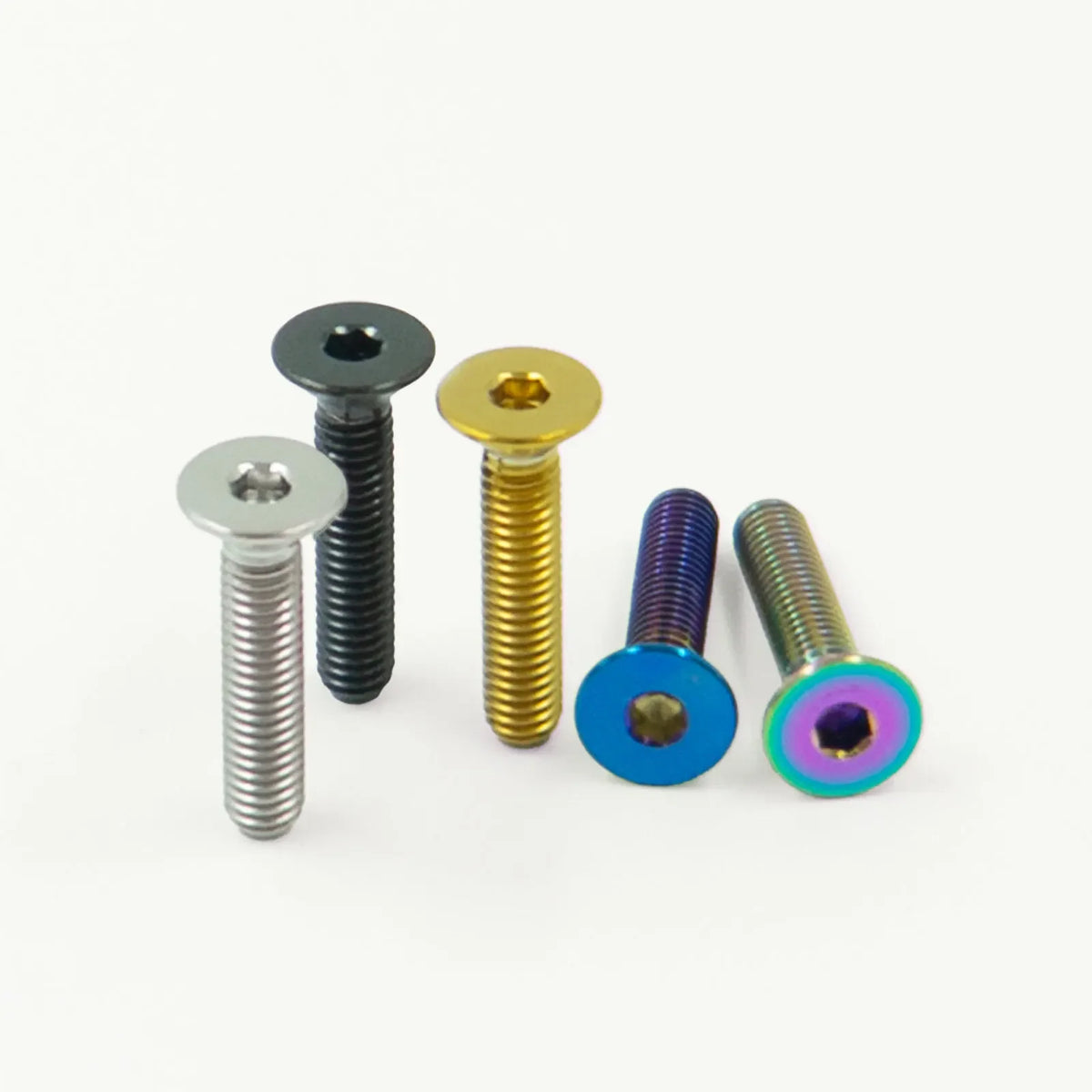 Titanium Bolt M4 M5 M6 Countersunk Screws for Bike Car Scooter Skateboard - Hardware Accessory Main image