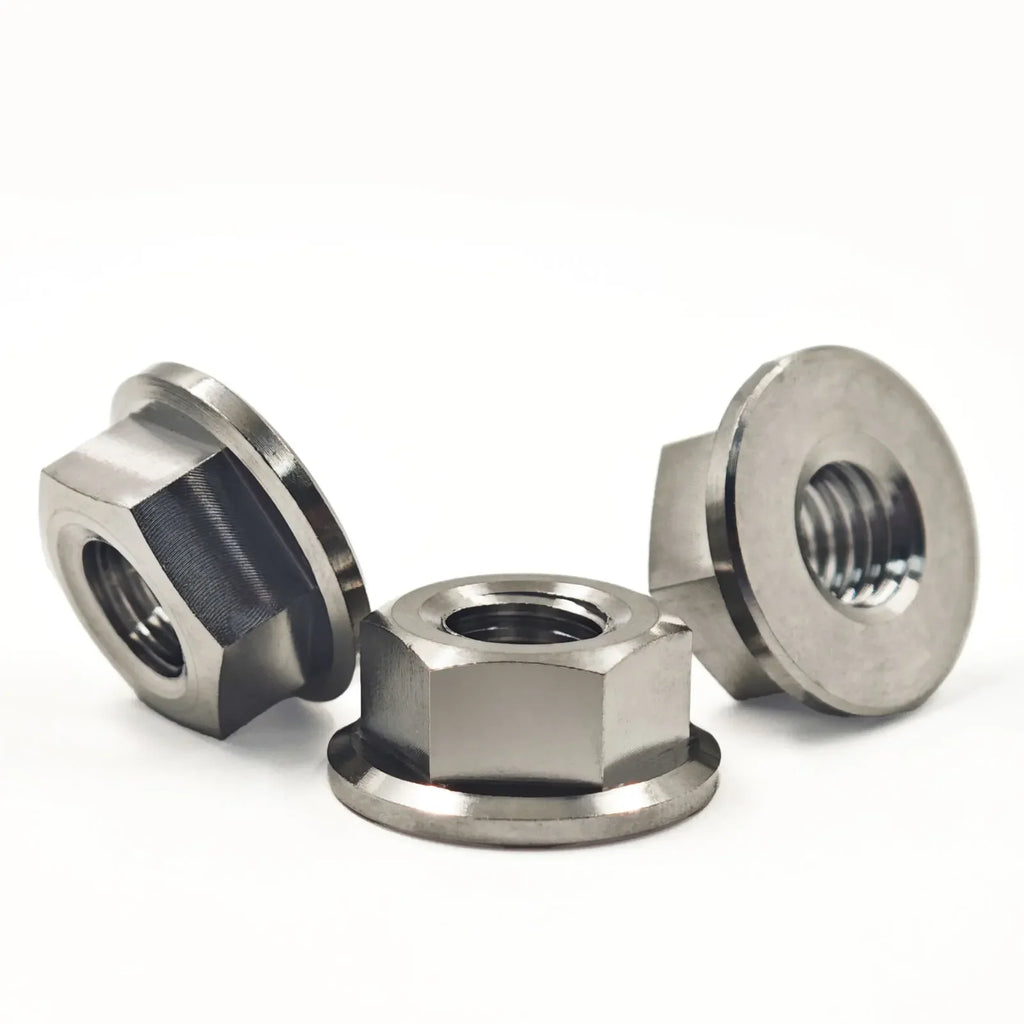 Titanium Alloy M8 Hex Nut for Bike Motorcycle Car Boat Accessory Parts