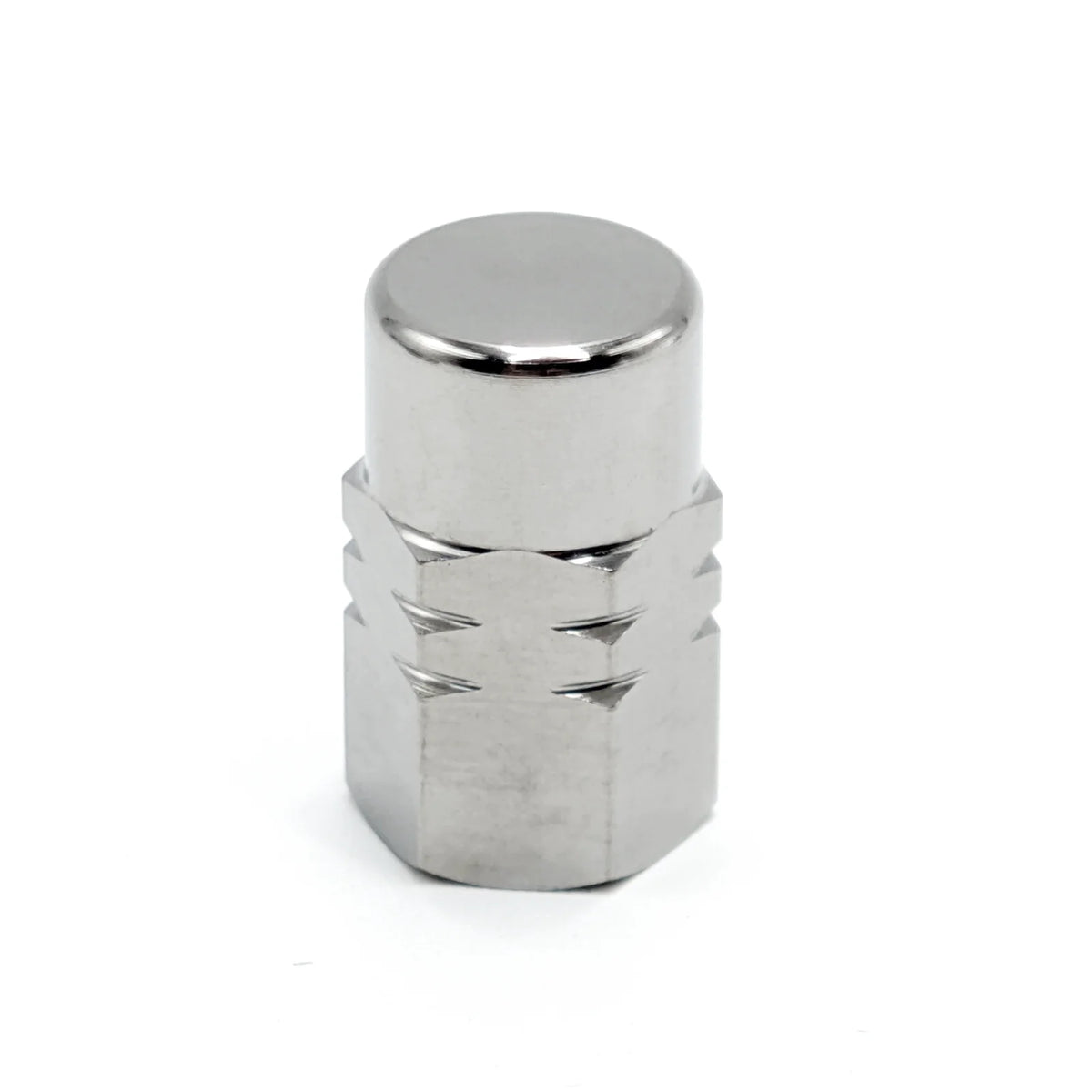 Grade 5 Titanium Car Tire Valve Caps Stem Cover Wheel Rim Nuts Hexagon Screw-On Design  (16 x φ 8.9 mm)