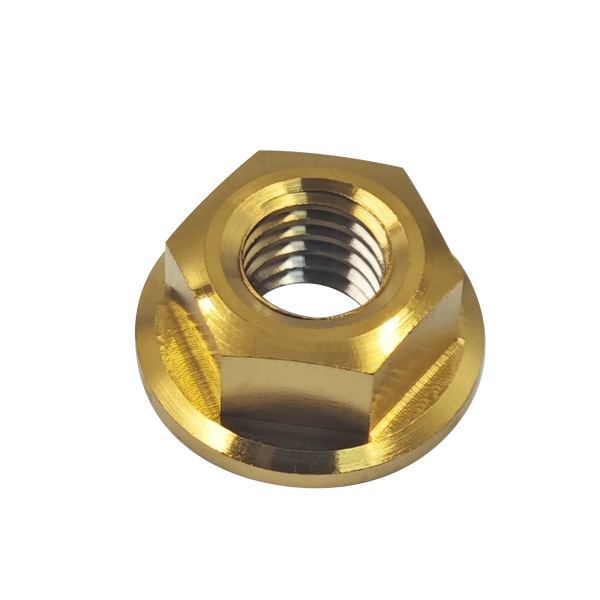 Titanium Alloy M8 Hex Nut for Bike Motorcycle Car Boat Accessory Parts