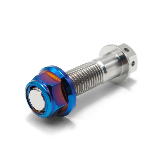 Hex Flange Lock Nuts M5 M6 M8 M10 M12, TC4/Grade 5 Titanium Alloy for Bolt