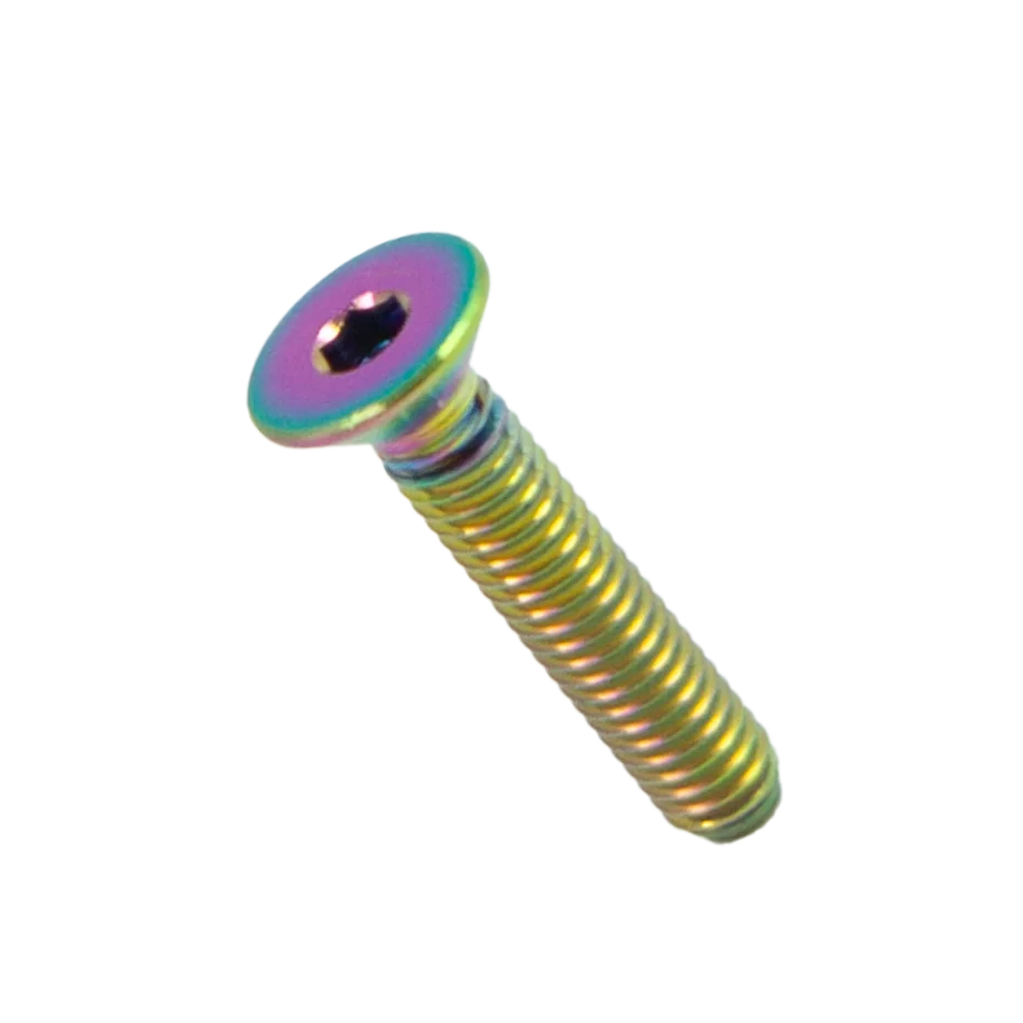 Titanium Bolt M4 M5 M6 Countersunk Screws for Bike Car Scooter Skateboard - Hardware Accessory
