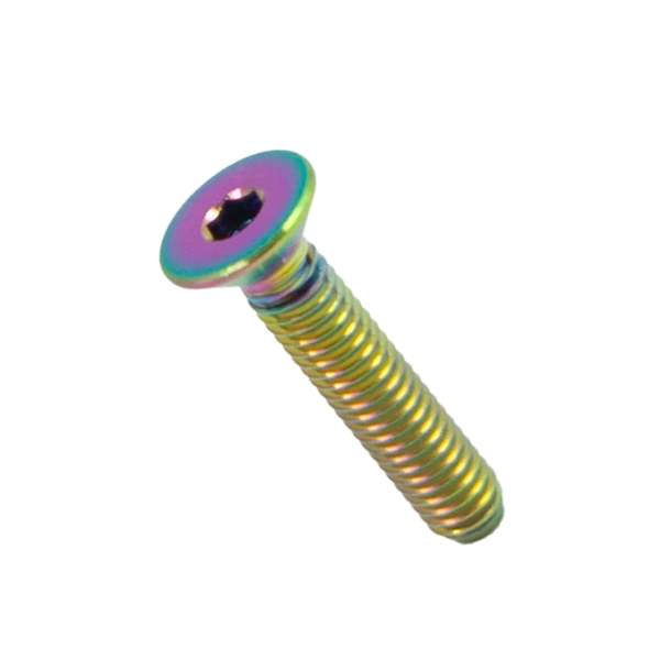 Titanium Bolt M4 M5 M6 Countersunk Screws for Bike Car Scooter Skateboard - Hardware Accessory
