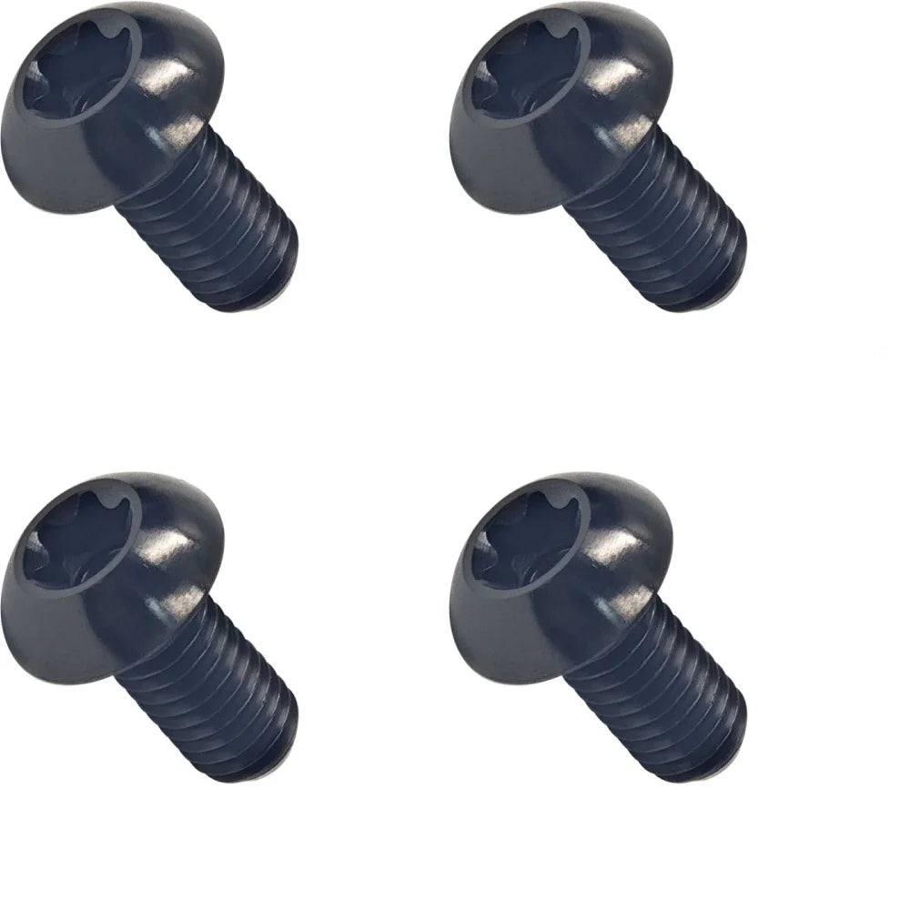 4Pcs M5x12mm Titanium Bolts for MTB Bike Bottle Cage Screw Titanium Bike Hardware
