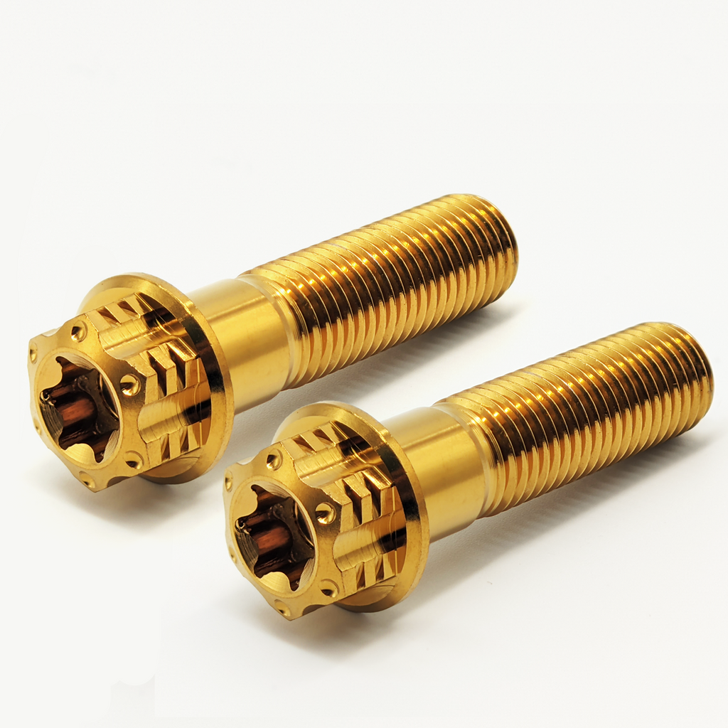2Pcs Titanium Bolt Front Brake Caliper Mounting Screws for BMW Motorcycle C400 GT C400 X